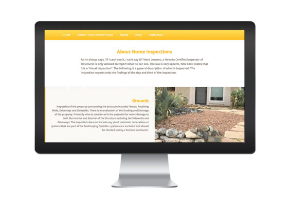 Clear View Home Inspections Custom Branding and WordPress Web Design